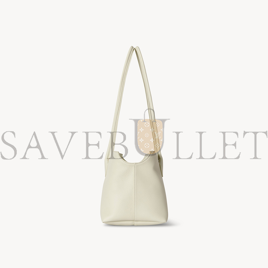 THE ROW TERRASSE BAG IN LEATHER IVORY W1292L23IVPD (33*20*18cm)